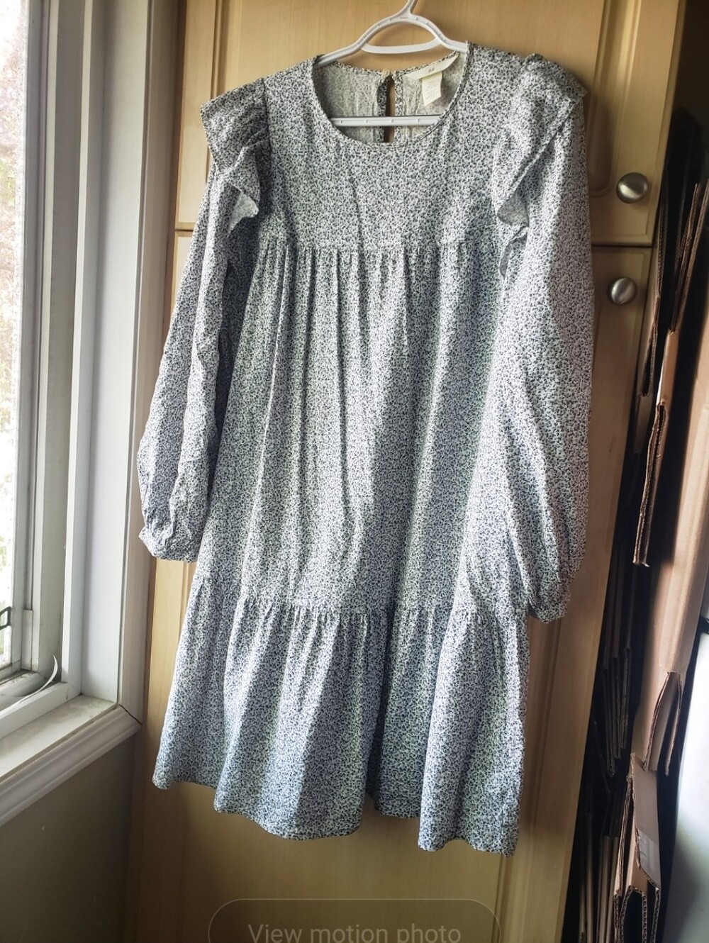 H&M Floral Print Sleeveless Babydoll Summer Dress